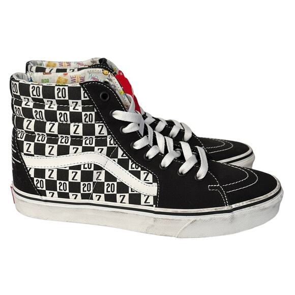 VANS  / Zappos 20th Anniversary Old Skool skate Hi-Tops, Men s 9.5 women’s 11 - Picture 1 of 7